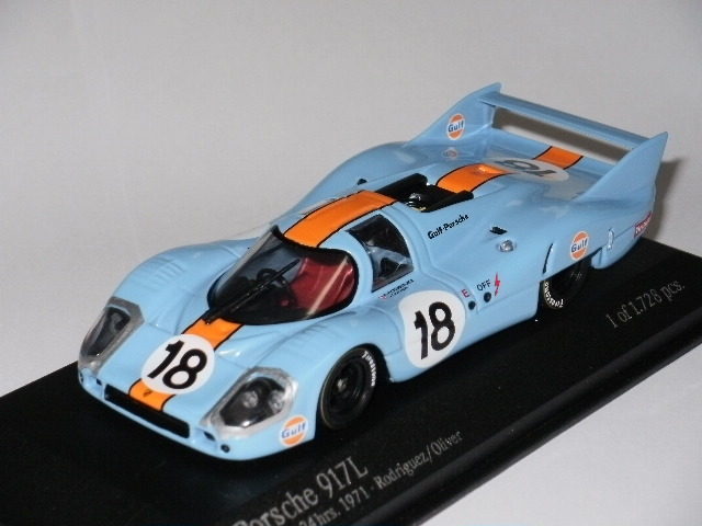 1/43 ߥ˥ץݥ륷917L 󥰥ơ롡ޥ24֡1971 #18Gulf