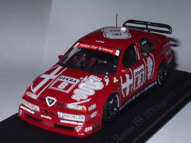 1/43 ߥ˥ץեᥪ155 DTM1993N.꡼ #8AlfaRomeo