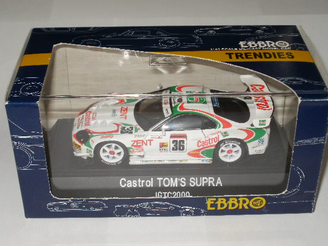 【絶版希少】EBBRO Castrol TOM'S SUPRA