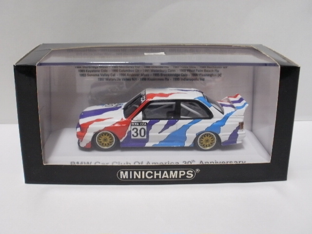 ミニカーショップグローバル - 1/43 ミニチャンプス BMW Car Club Of America 30th Anniversary