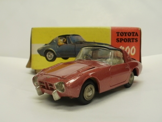 1/39 モデルペット　トヨタ スポーツ 800  【レッド】