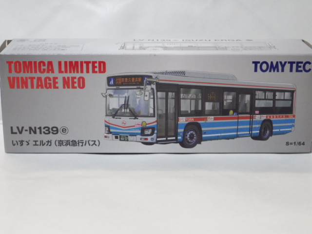 ミニカーショップグローバル - 1/64 TLV NEO いすゞ エルガ 【京浜急行