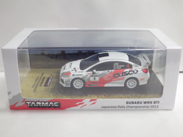 1/64 TARMAC Subaru WRX STIJapanese Rally Championship 2015#4
