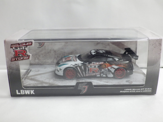 1/64 KJ MINIATURES ȥǥ󡡥˥åGT-R (R35) LBWK Belgium GTR