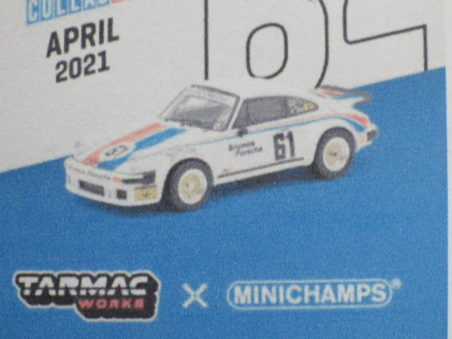 1/64TARMACMINCHAMPSPorsche 934 24h Daytona 1977 #61