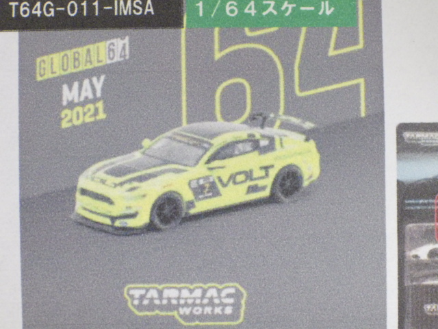 1/64TARMACFord Mustang GT4 IMSA2018