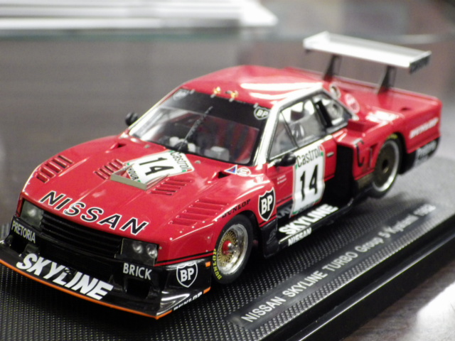 絶版 エブロ スカイライン ターボ グループ5 kyalami - ミニカー