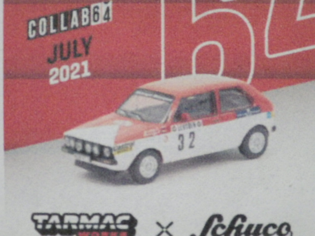 1/64 TARMACSchucoVolkswagen Golf I GTI Rally Monte Carlo 1980
