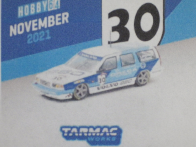 1/64 TARMAC Volvo 850 Estate FIA Touring Car World Cup 1994 #30