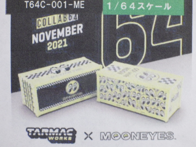 1/64 TARMAC×Mooneyes Container Mooneyes