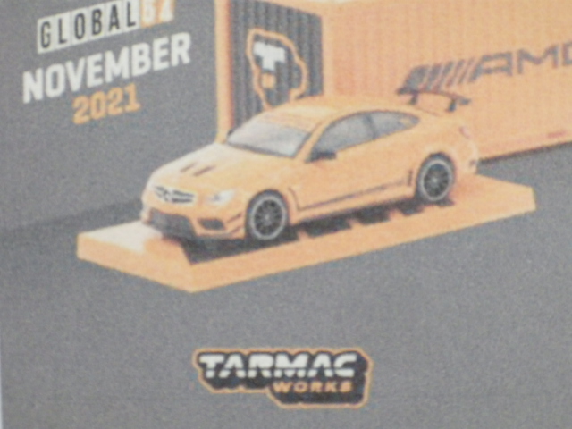 1/64 TARMAC Mercedes-Benz C63 AMG Black Series Orange