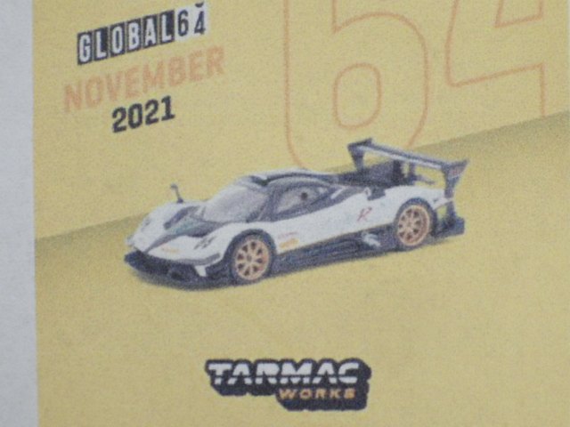 1/64 TARMAC Pagani Zonda Revolucion Bianco Benny