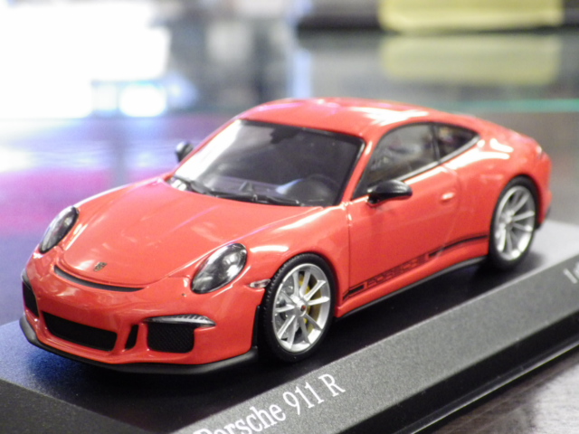 ミニチャンプス 1/43 ALMOST REAL 特注 ポルシェ 911 R - ミニカー