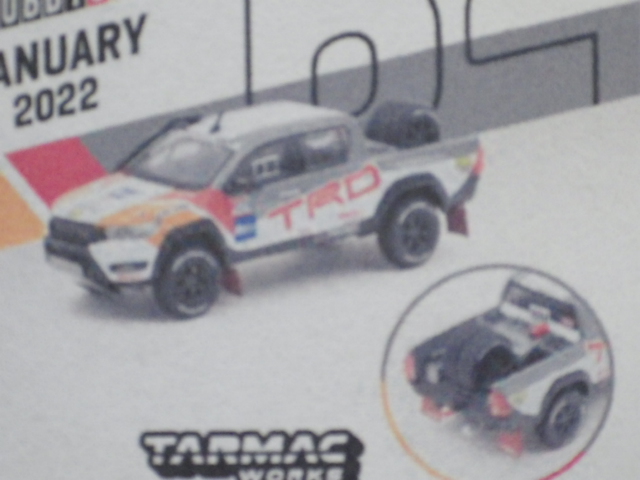 1/64 TARMAC Toyota Hilux Finke Desert Race 2019 Livery