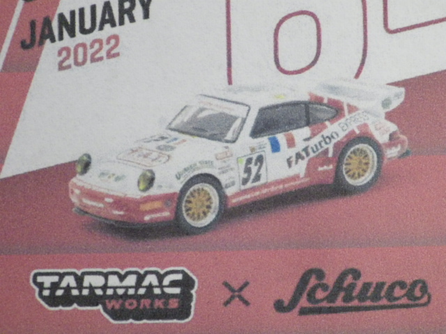 1/64 TARMACSchuco Porsche 911 RSR 3.8 Le Mans 1994 #52