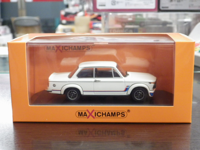 1/43 マキシチャンプス　BMW　2002 ターボ　1973 【ホワイト】
