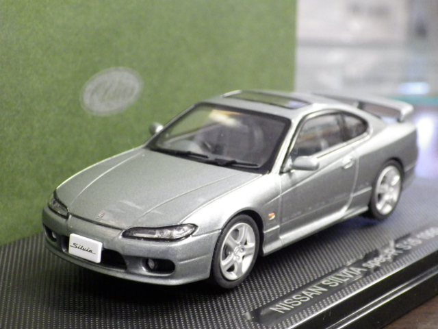 1/43 日産 S15 シルビア Spec-R 1999 シルバー （管29-