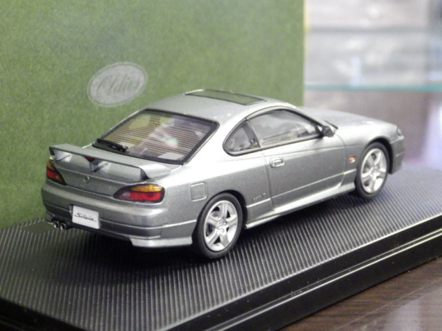 エブロ 1/43 日産 シルビア S15 シルバー MMP ミニカー