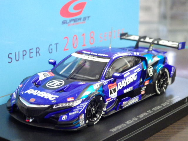 【 絶版 】 エブロ　スーパーGT　RAYBRIG　NSX‐GT　レイブリック