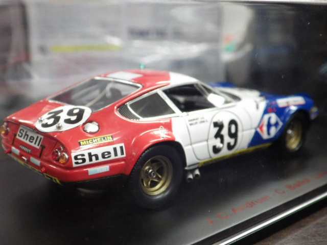 1/43 レッドライン　フェラーリ　356 GTB-4　ルマン1972 #39