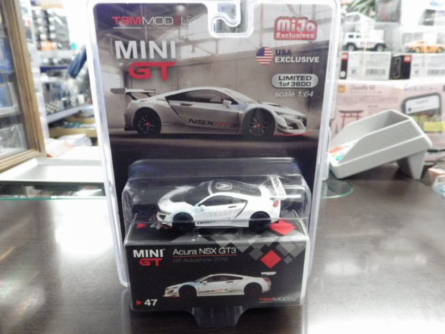 1/64 MINIGT 47 Acura NSX GT3 NY Autoshow 2016