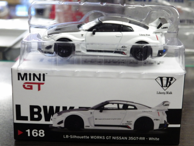 1/64 MINIGT168  LB-륨åȡWORKSGT˥å35GT-RRڱϥɥ