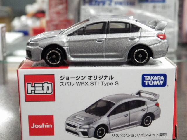 特注トミカ　ジョーシン電機特注品　スバル　WRX　STI　Type S