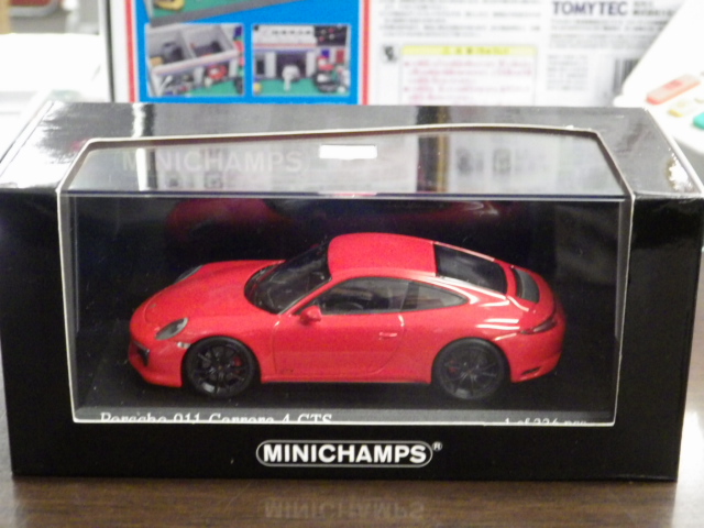 1/43 ߥ˥ץݥ륷911 4 GTS2017 ڥåɡ