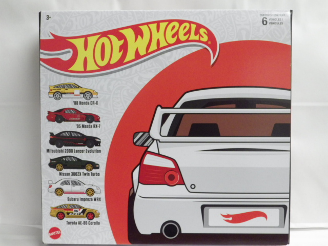 hotwheels CR-XRX-7󥨥ܡ300ZXץåAE-86 6楻å