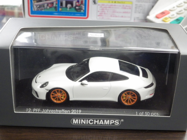 1/43 ߥ˥ץcartimaʡݥ륷911 GT3 ġ󥰡PFF-Jahrestreffen2019 50pcs