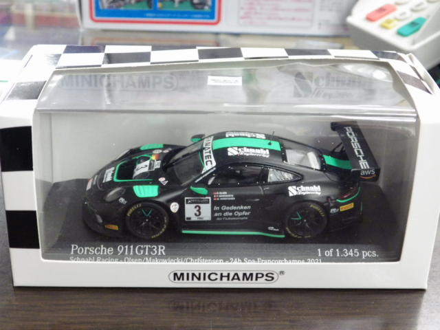 1/43 ߥ˥ץݥ륷911  GT3Rspa24h 2021 #3