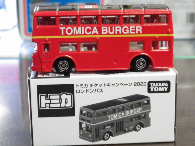 トミカ非売品モデル　トミカチケットキャンペーン　2022　ロンドンバス