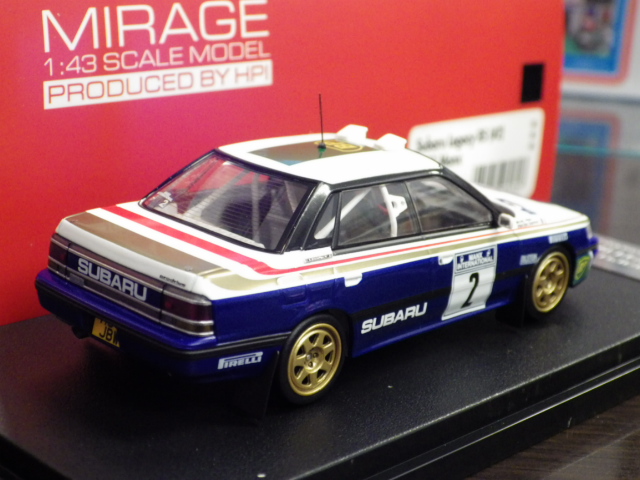 ミニカーショップグローバル - 1/43 hpi MIRAGE スバル レガシィ