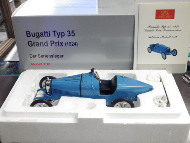 1/18 CMC Bugatti Typ 35 Grandprix (1924) Der Seriensieger