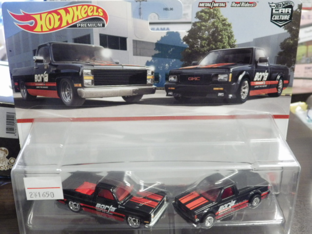Hotwheels ChevySilverado 1983&GMCSyclone1991