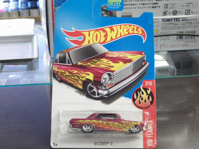 ミニカーショップグローバル - Hotwheels 1963 CHEVY Ⅱ スーパー