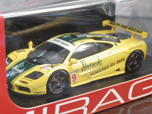1/43 hpi MIRAGE　マクラーレン　F1 1995 鈴鹿　#9 【Harrods】
