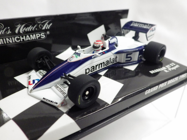 1/43 ߥ˥ץ ֥Х BT52 ֥饸GP 1983 #5 N.Piquet