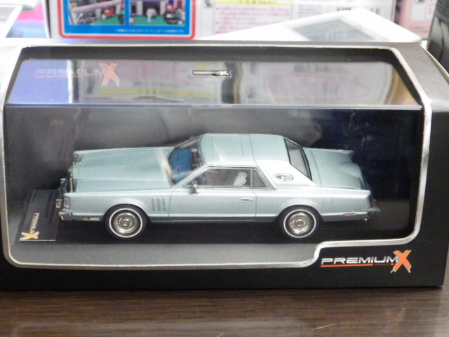 1/43 PremiumX　リンカーン　コンチネンタル　MK.�ダイヤモンドエディション　1979【メタリックブルー】
