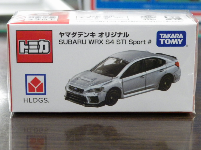 特注トミカ　ヤマダデンキオリジナル限定品　スバル　WRX　S4 STI　Sport