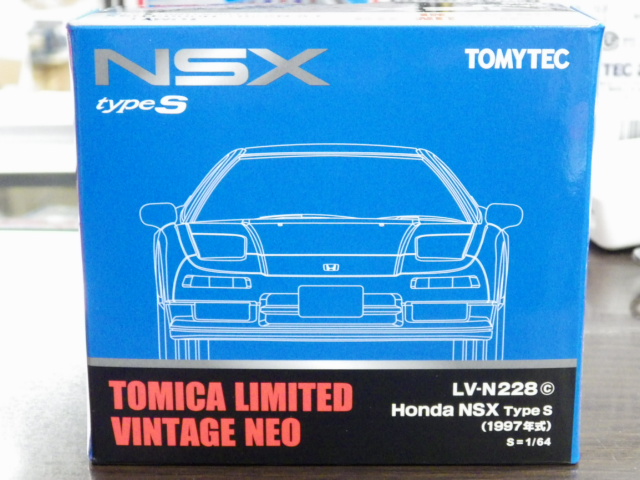 1/64 トミカリミテッドヴィンテージNEO LV-N228C ホンダ NSX　Type S 1997年式【青】