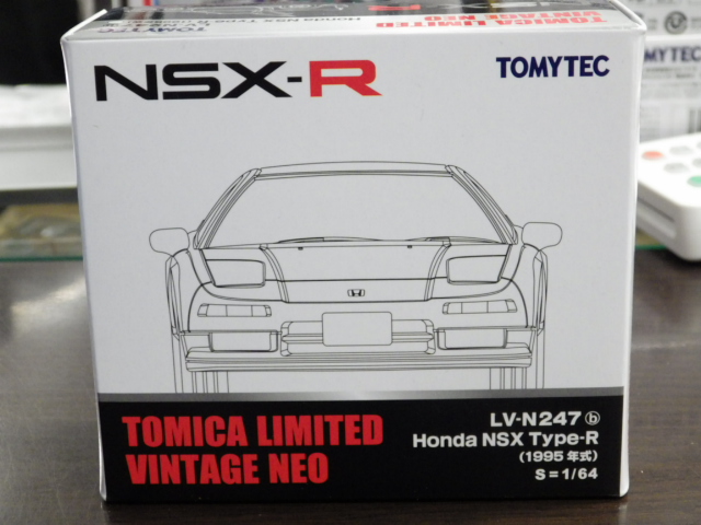 1/64 トミカリミテッドヴィンテージNEO LV-N247b ホンダ NSX　Type R 1995年式【白】