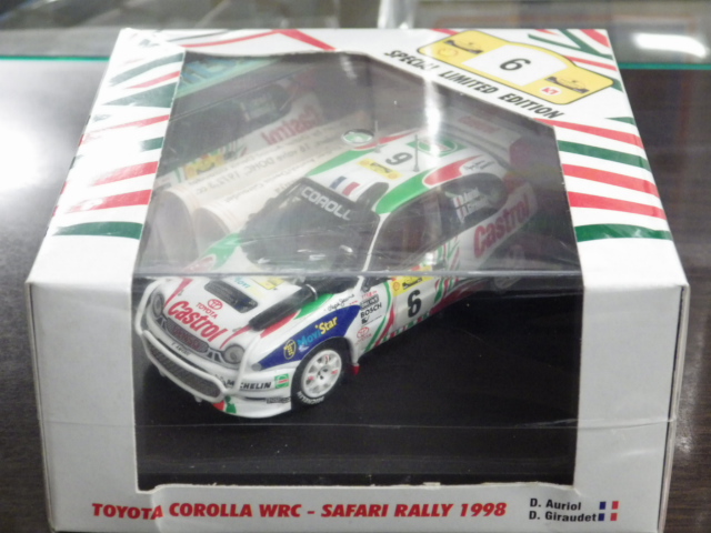 1/43 ビテス　トヨタ　カローラ　WRC　サファリラリー1998 #6