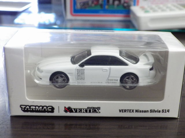 1/64 TARMAC VERTEX Silvia S14 White
