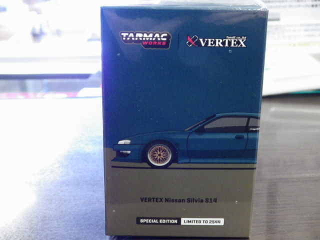 1/64 TARMAC　VERTEX　オンラインショップ限定品　日産　シルビア　S14