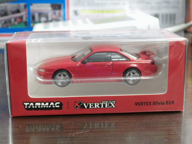 1/64 TARMAC VERTEX Silvia S14 レッドメタ