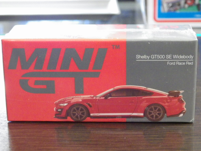 1/64 MINI GT 389 Shelby　GT500 SE　Widebody　LHD【レッド】