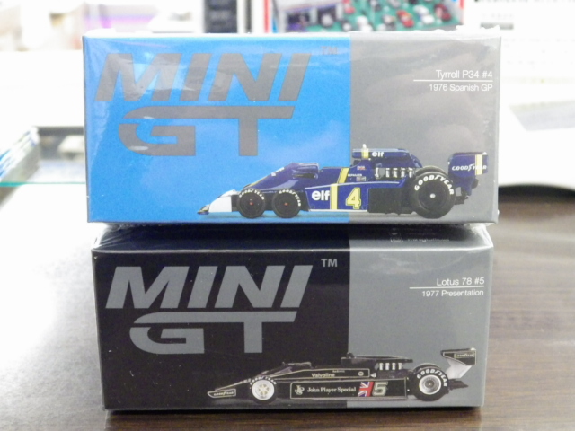 1/64 MINI GT 488 ƥ롡P34  #4 1976&489 78 #5 1977 2楻å