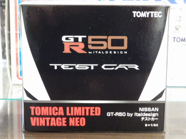 1/64 トミカリミテッドヴィンテージNEO 日産 GT‐R50 by Italdesign テストカー 【白】