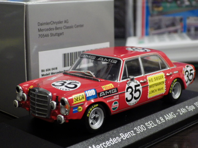 1/43 ߥ˥ץ ǥ顼 륻ǥ ٥ 300SEL 6.8 AMG 24 1971 #35ڥåɡۡ